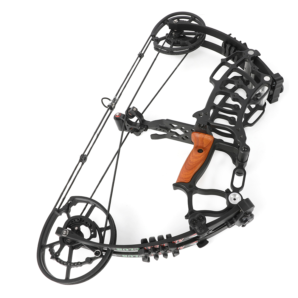 AMEYXGS Short Axis Compound Bow 30-70lb Set Dual-Use Steel Ball Arrow Archery Hunting RH LH