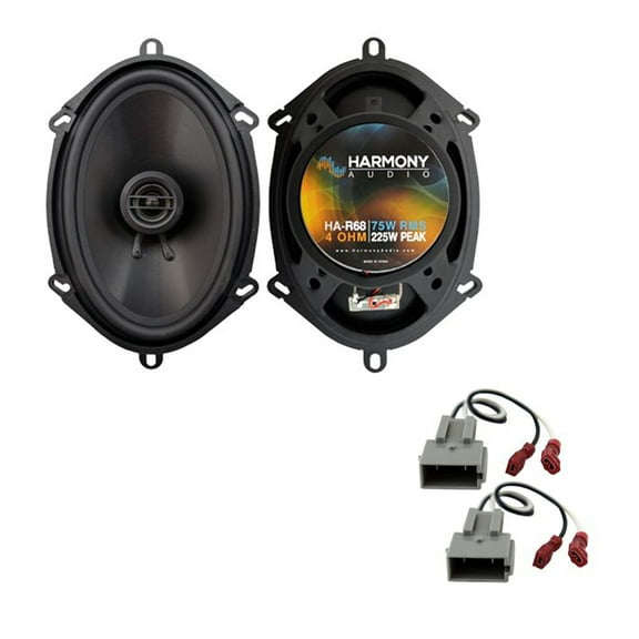 Fits Ford Mustang 1999-2004 Rear Side Panel Replacement Harmony HA-R68 Speakers