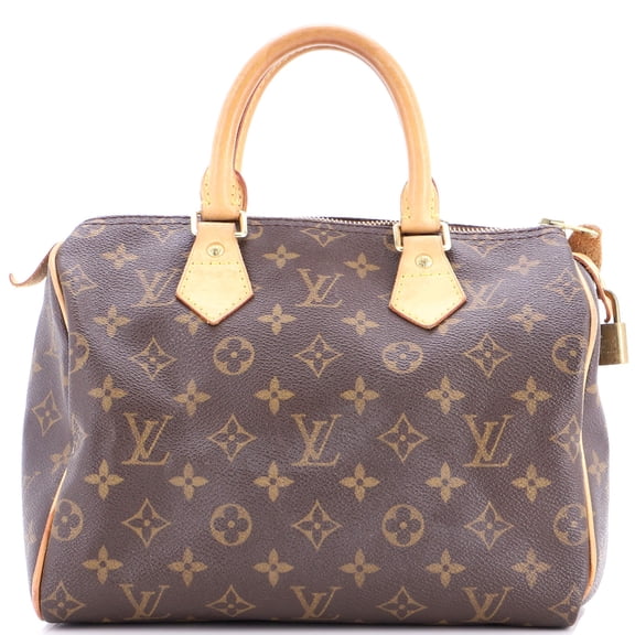 Pre-Owned Speedy Handbag Monogram Canvas 25 By Rebag