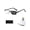 Brown, variant on Ultra-Light Multi-Focal Photochromic Reading Glasses, Color-Changing Anti-Blue Light Glasses