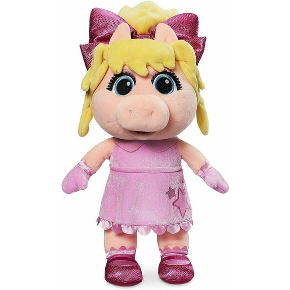 Disney Store Muppets Miss Piggy Plush Toy Doll Stuffed Animal 14" H