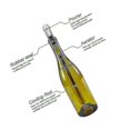 Wine Chiller, 3in1 Stainless Steel Wine Bottle Cooler Stick Rapid