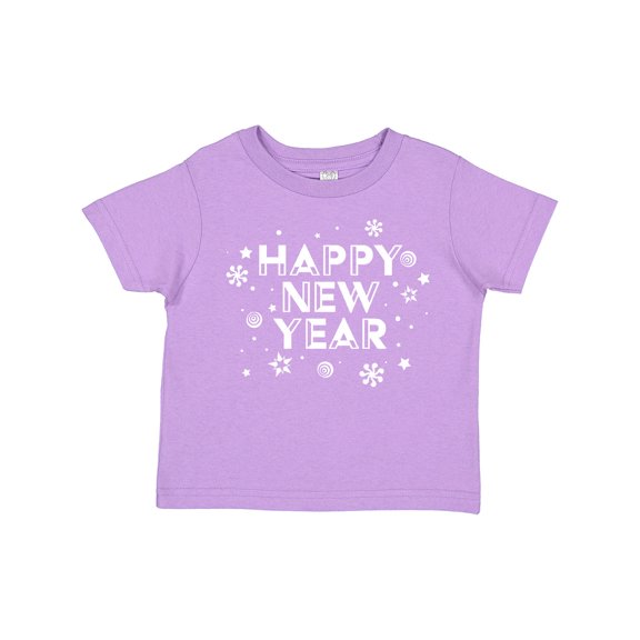 Inktastic Happy New Year Boys or Girls Toddler T-Shirt