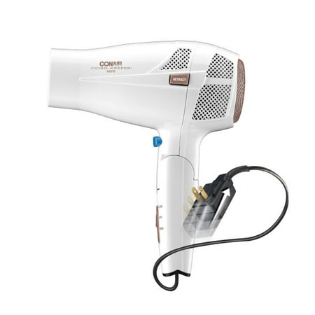 Conair Frizz-Reducing Conair Double Ceramic Travel Hair Dryer  Travel Light And Help Fight Frizz 289DCM