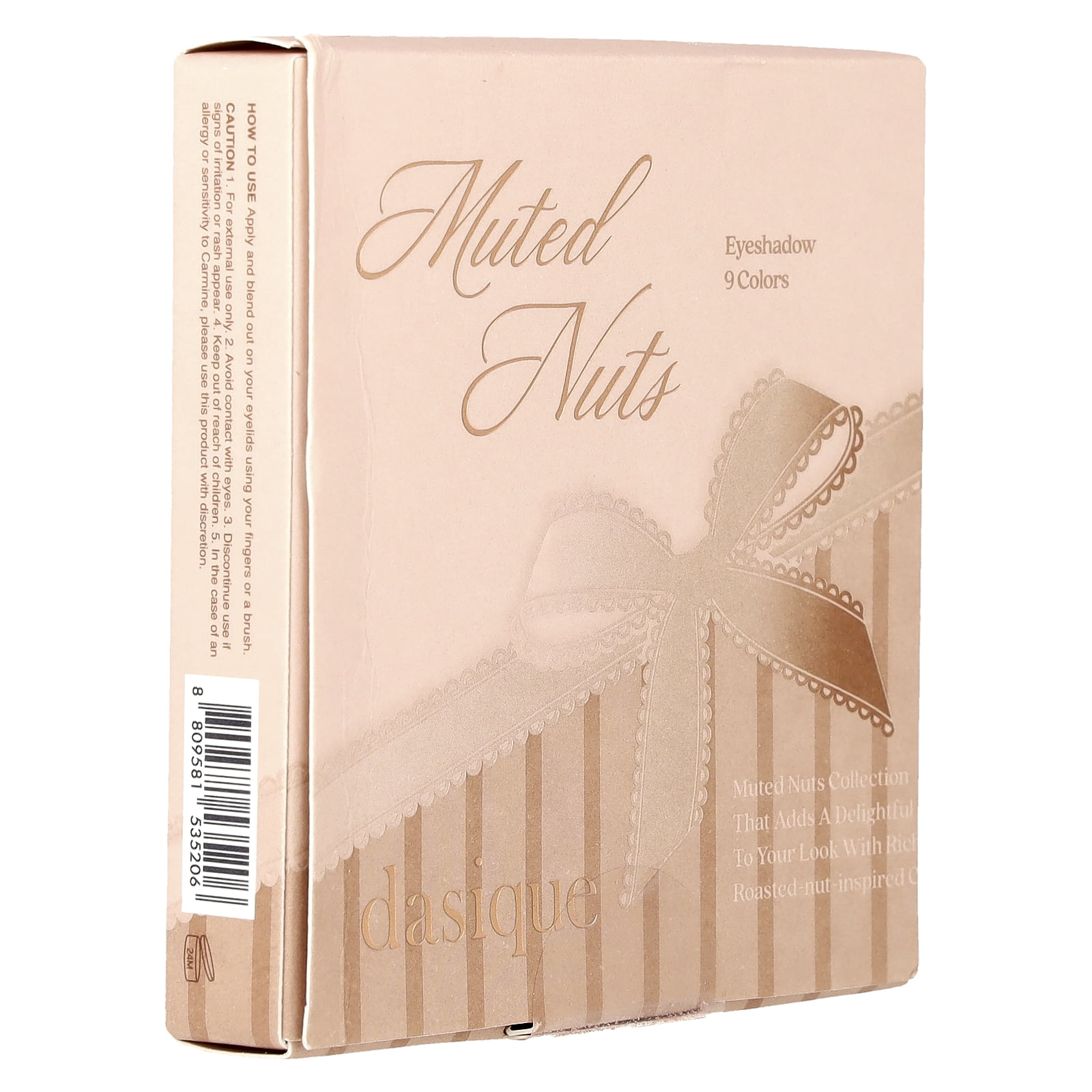 Dasique Eyeshadow Palette, 24 Muted Nuts, 1 Count
