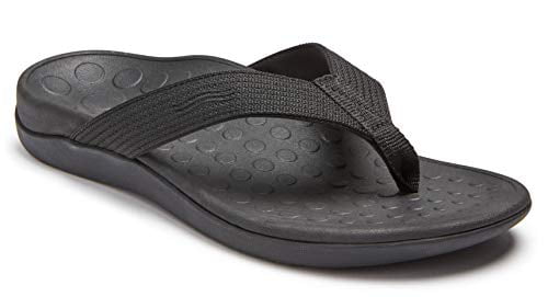 Vionic Unisex Wave Toe-Post Sandal Flip-Flop with Concealed Orthotic Arch Support 