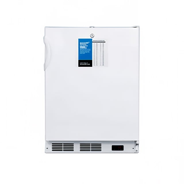 Accucold VT65MLPROADA 3,2 Pi³ Congélateur Médical sous Comptoir avec Porte Pleine - Conforme ADA, 115 V