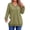 Armygreen, variant on Waffle Knit Sweatshirts for Women Long Sleeve V Neck Sweater Shirts Pullover Casual Outfits Plus Size Fall Tops