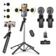 thumbnail image 1 of Kit de vlogging YUANRAN con trípode de 178 cm, luces, micrófono y control remoto, 1 of 7