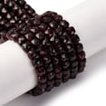 thumbnail image 5 of Natural Garnet Beads Strands Faceted Cube 4~4.5x4~4.5x4~4.5mm Hole: 0.8mm about 87~101pcs/strand 15.55 inch(39.5cm) DIY, 5 of 6