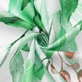 thumbnail image 5 of Extra Long Shower Curtain 72 x 84, Emerald Green Floral Shower Curtain for Bathroom, Watercolor Plant Eucalyptus Leaves Fabric Shower Curtain Set with Hooks, 5 of 6