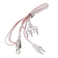 thumbnail image 2 of Multipurpose Fencing Body Cords Equipment Easy Using 3 Pin Head Wire Flexible Portable Durable for Sports Training Epee Sabres Competition Clear, 2 of 7