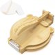 thumbnail image 1 of Prensa Para Tortillas, Hojas De Papel Pergamino Y Raspador De Masa. Ideal Para Hacer Quesadillas Y Tortillas, Tortillas Mexicanas Caseras, Roti, Burritos, Tacos Y Calzones., 1 of 4