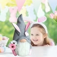 thumbnail image 5 of Easter and Bunny Doll Desktop Ornament Spring Home for Men Easter Decoration, 5 of 8