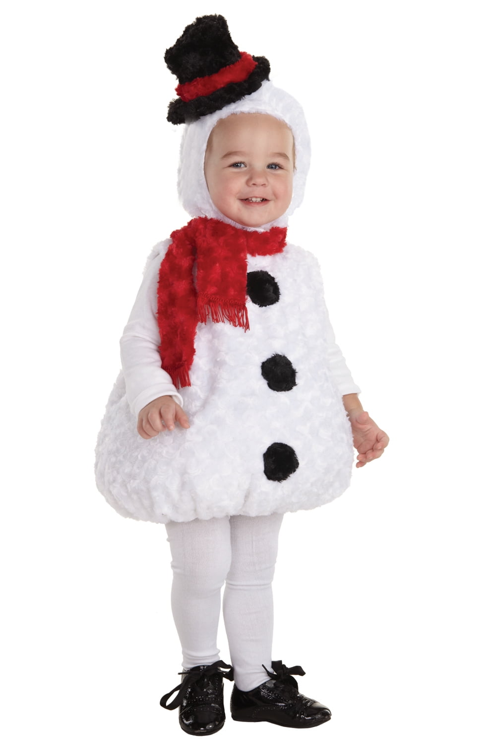 SNOWMAN FLANNEL & PLUSH FANCY DRESS COSTUME BOYS CHRISTMAS 