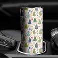 thumbnail image 3 of 20oz Multicolor Christmas Tree and Ornament Pattern Skinny Tumblers Stainless Steel Tumbler with Lid and Straw,Vacuum Insulated Double Wall Travel Tumbler Cups with Cleaning Brush for Coffee,Tea, 3 of 6