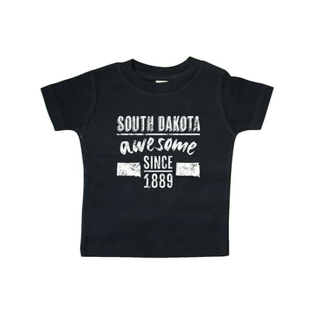 

Inktastic South Dakota Awesome Since 1889 Gift Baby Boy or Baby Girl T-Shirt