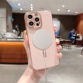 thumbnail image 2 of Compatible with iPhone 15 Pro 5g 2023 Magsafe Phone Case iPhone 15 Pro 5g Cute Love Heart Case Luxury Plating Magnetic Cover for Women Shockproof Soft Silicone Bumper for 15 Pro 6.1 (Pink), 2 of 6