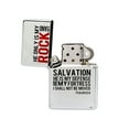 thumbnail image 2 of KuzmarK Silver Windproof Flip Top Lighter -  Psalm 62_6, 2 of 2