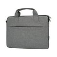 thumbnail image 1 of Laptop Sleeve 15.6 Inch Shoulder Strap Laptop Bag Mens and Womens Portable Shoulder Bag Inner Sleeve Bag 15.6 Inch Waterproof Fashion Tablet Bag Gray Shoulder Strap Pad Laptop Shoulder Bag, 1 of 8