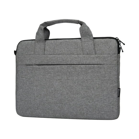 Laptop Shoulder Bag for Women Shoulder Strap Laptop Bag Mens and Womens Portable Shoulder Bag Inner Sleeve Bag 14.1 Inch Fashion Tablet Bag Gray Over the Shoulder Bags for Women