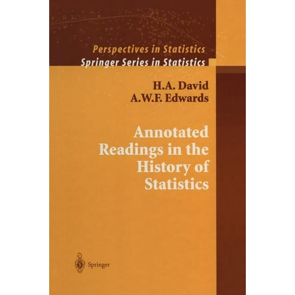 Annotated Readings in the History of Statistics, (Paperback)