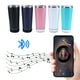thumbnail image 3 of Bearachild Vaso no tóxico con altavoz Bluetooth Anillo de sellado de alimentaria No deformable Resistente a impactos Cocina y Comedor Rosa, 3 of 6