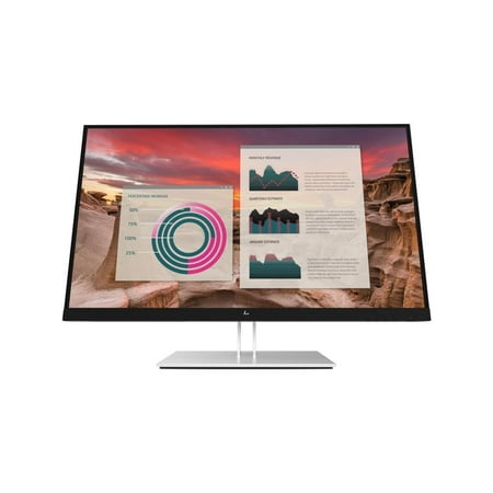 UPC: 0195122124632 | HP 27  IPS QHD Monitor 5ms GTG 2560 x 1440 (2K) HDMI  DisplayPort  USB-C Flat Panel E27u G4 189T3AA#ABA