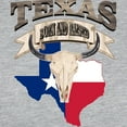 thumbnail image 3 of CafePress - Bull Skull Born Texas Long Sleeve T Shirt - Womens Baseball Tee, 3 of 4