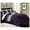 Purple Gray Lavender, variant on Loft 8-Piece Luxury Striped Comforter Set (California King, Navy/Gray/Blue)
