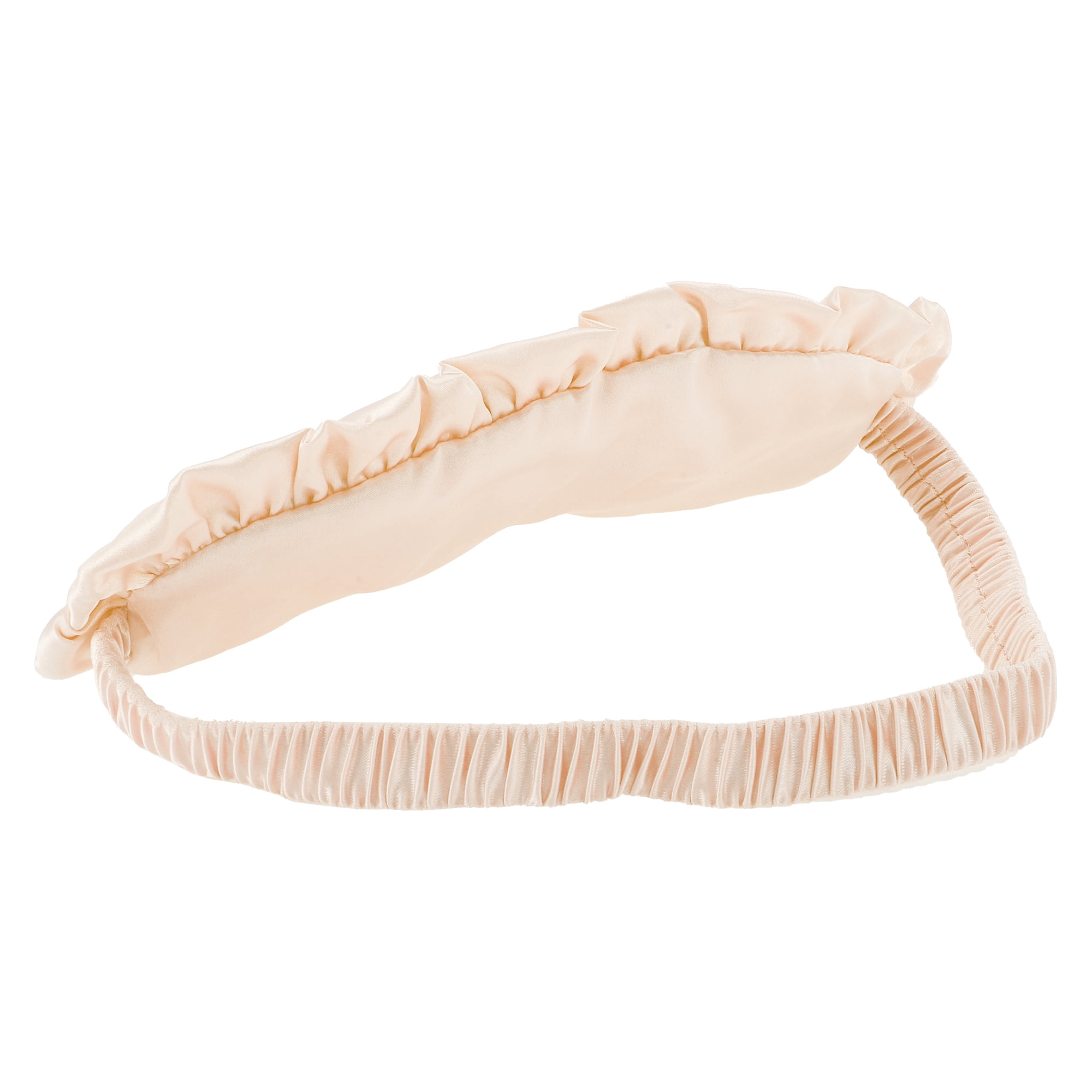 Unique Bargains Soft Flowers Style Sleep Mask Eye Shade Cover for Rest Light Pink