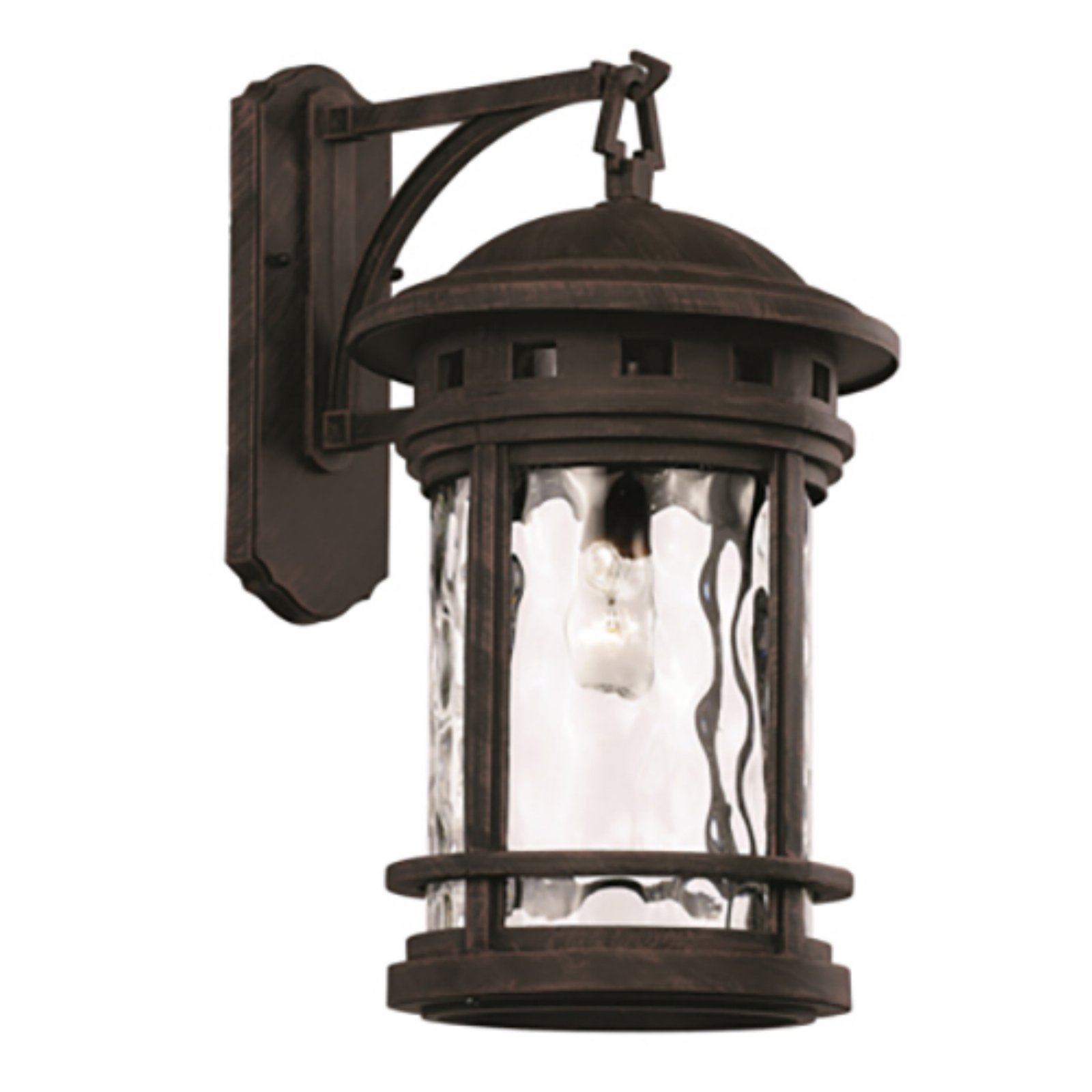 Trans Globe Lighting Boardwalk 4037 Outdoor Wall Lantern with Water Glass - image 2 of 2