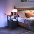 thumbnail image 3 of Mesa Auxiliar Noche Buro con Luces LED FurnitureR Cafe, 3 of 6
