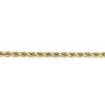 thumbnail image 3 of 14K Yellow Gold 4mm Diamond Cut Rope With Lobster Clasp Chain Bracelet 8 IN, 3 of 6