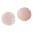 thumbnail image 3 of Cubierta de pecho para mujer, parche de silicona para el pecho de verano para vestido de novia, vestido de noche Redondo Rosa, 3 of 9