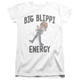 thumbnail image 4 of Blippi Big Blippi Energy Women's T Shirt, White, Medium, 4 of 4