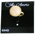 thumbnail image 2 of Mi Amore Sized-Ring Gold-Tone/Peach Size 7, 2 of 2