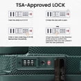 thumbnail image 5 of New York Xpress 30" Hardside Large Checked Luggage,Expandable Suitcase with Silent Wheels & Aluminum Wide Handle,TSA-Approved, Green - LP13803, 5 of 10