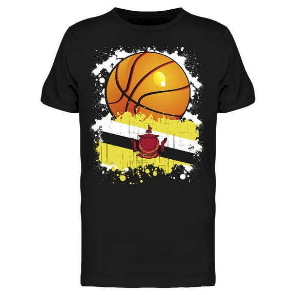 Brunei Basketball Team T-Shirt Men -Image by Shutterstock Men T-Shirt, Male Small