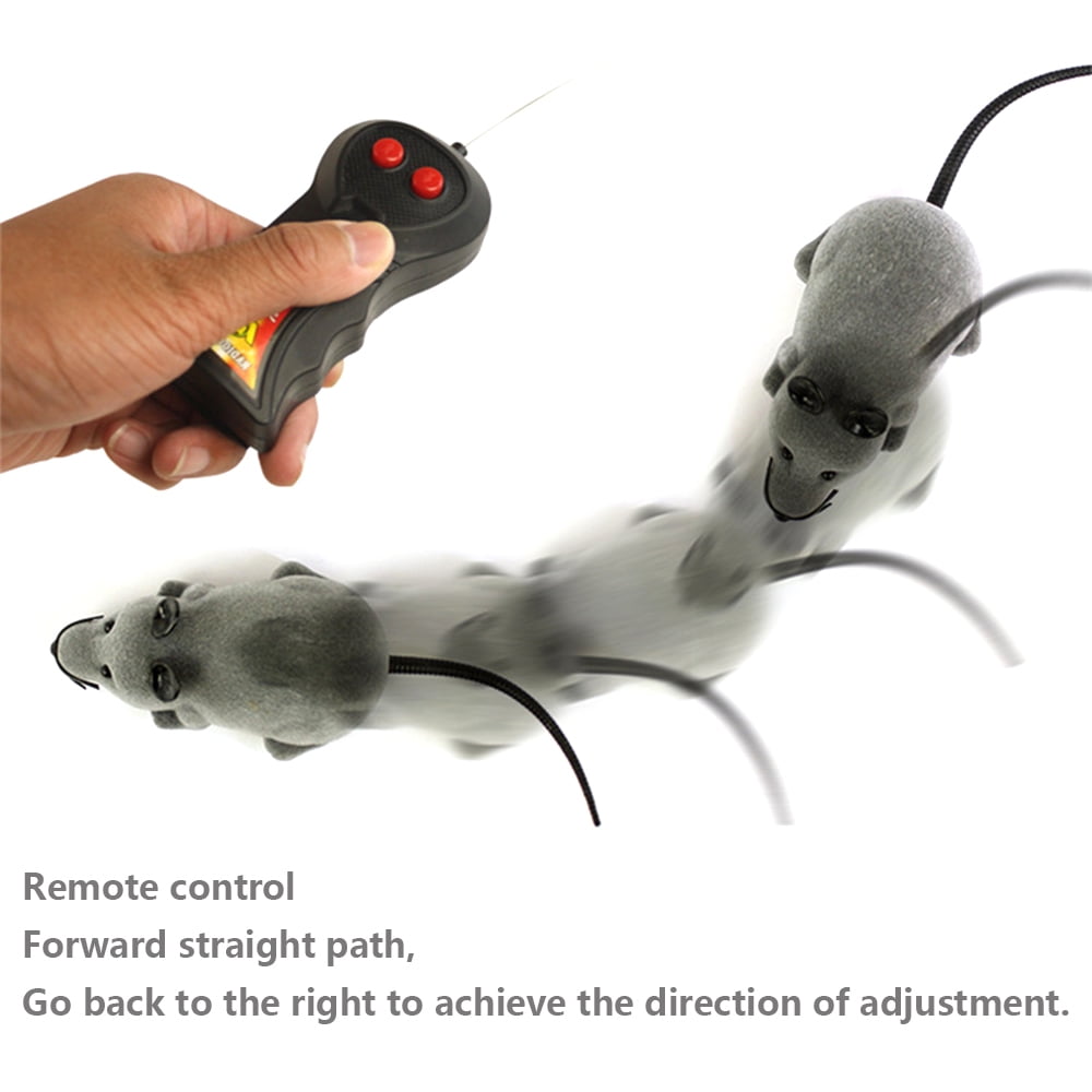 Electric Wireless Remote Control Mouse Mice RC Toy Cat Pet Toys