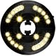 thumbnail image 1 of Lámpara de sombrilla de jardín, luz de sombrilla de patio, 24 LED, modelo de 3 iluminaciones, luz de sombrilla para terraza, jardín, sombrilla grande de luz cálida, 1 of 7