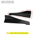 thumbnail image 3 of 48cm Skirt Spoiler Rear Lip /Side Extension Rocker Splitters Winglet Wings Black, 3 of 12
