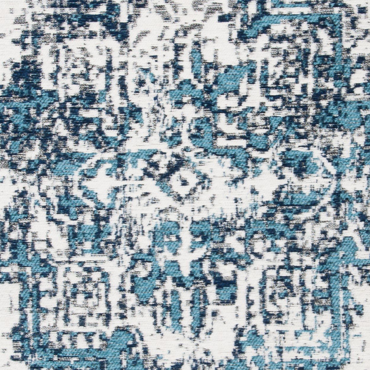 SAFAVIEH Classic Vintage Giuseppe Overdyed Area Rug, Blue/Ivory, 5' x 8'