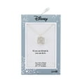 Disney Fine Silver Plated Pave Crystal Mickey Mouse "If You Can Dream