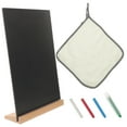thumbnail image 4 of OUNONA 1 Set Memo Board Erasable Blackboard Wooden Message Board Sign Chalkboard for Shop Home, 4 of 8
