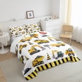 thumbnail image 3 of Castle Fairy Cartoon Truck Twin Comforter Sets,Stripes Bedding Set,Car Bedding Set, 3 of 8