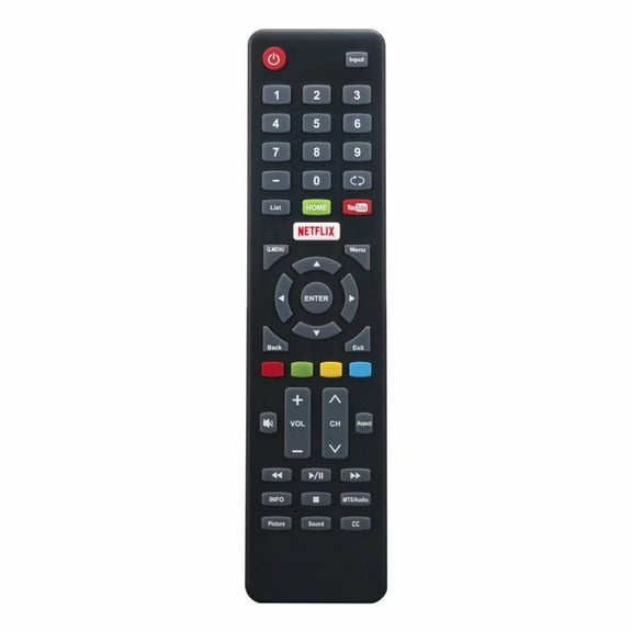 New Remote Control with Netflix YouTube Home Keys for Seiki Smart TVs SC-49UK700N SC-55UK700N SC-65UK700N SC-32HK700N SC-40FK700N