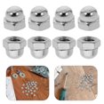 thumbnail image 2 of MLINS 100PCS Screws Bolt Covers Caps Head Dome Carbon Steel Hexagonal Bolt Protection, 2 of 9