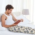 thumbnail image 5 of Bixox Men's Snake Patterned Pajama Pants with Pockets Lounge Clothes for Home, 5 of 5
