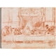thumbnail image 1 of Cuadro Decorativo - La última cena, después de Leonardo da Vinci (1634-1635) Jr  Impresión en canvas, estrechado., 1 of 2
